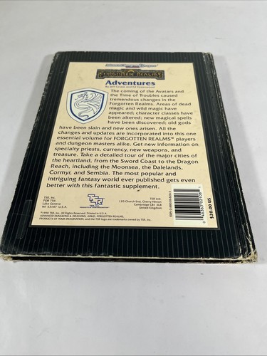 Vintage 1990 Advanced D & D 2nd Ed. Adventures Book. Rough Shape. See Pics - Picture 10 of 13