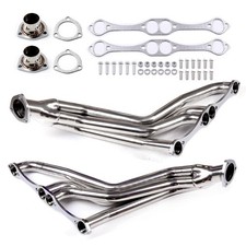 For Chevy Small Block 265-400 V8 Exhaust Manifold Fat Fender Well Header For Chevy Small Block 265-400 V8 Exhaust Manifold Fat Fender Well Header