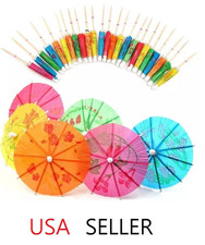 25 PCS Cocktail Umbrellas Picks for Drink Party Supplies Cocktail Drinks Picks