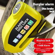 Disc Brake Lock Motorcycle Alarm Sound Anti-Theft Bike Motorcycle Wheel Lock