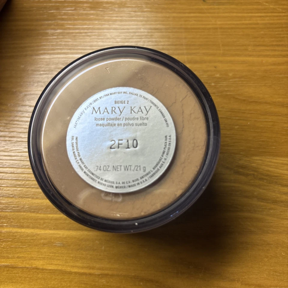 NIB Mary Kay Loose Powder 022170  .74 oz Beige 2 - Image 2 of 2