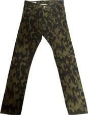 Dries van Noten camouflage pattern pants 29