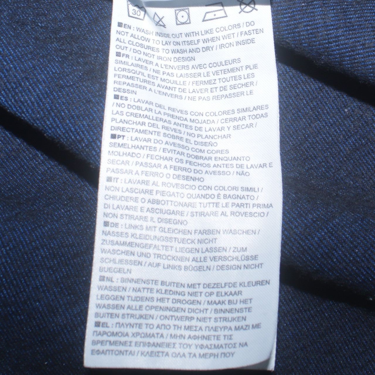 Nike Blue Hoodie Mens S image 8