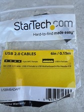 StarTech USBMBADAPT 6" CABLE USB A FEMALE to MB 4 PIN