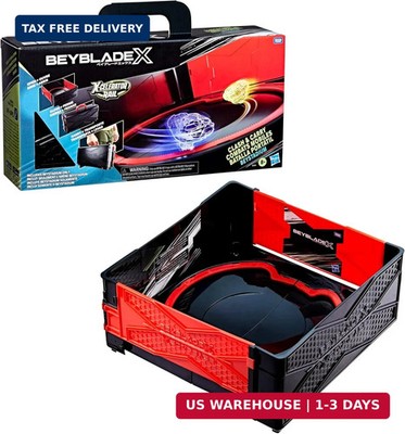 Beyblade X Clash & Carry Beystadium Battle Arena Spinning-Top Toys, Kids Gifts,