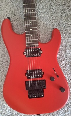 Charvel Pro-Mod San Dimas  Style 1 HH FR RW, Rosewood board, Satin Ferrari Red