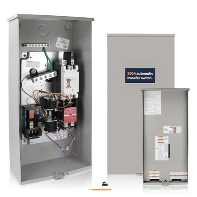 #ad 200 Amp Single Phase Generator Automatic Transfer Switch Compatible with Generac $399.50