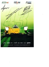 2025 Inter Eurpol LMP2 Winner Hero Card 12 Hours of Sebring - Signed