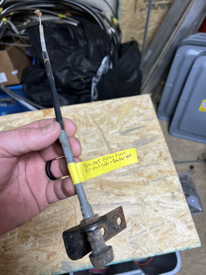 Falcon LH 1964 1965 cable de ventilación de aire fresco #1 Foto 4 de 4