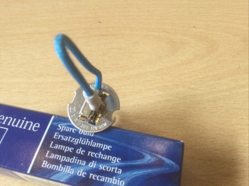 10 x BOMBILLA ANTINIEBLA DELANTERA ORIGINAL VAUXHALL CAVALIER ASTRA AGILA 12V 55W 93199464 - Imagen 6 de 6