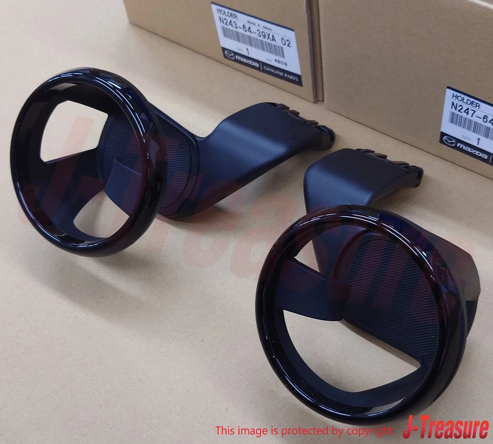 Juego de portavasos derecho e izquierdo MAZDA ROADSTER MX-5 MIATA ND 16-18 genuino OEM Foto 3 de 4