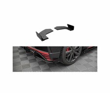 CUP Diffusor Seiten Ansätze + Wings für Hyundai i20 N MK3 Flaps Heckstoßstangen