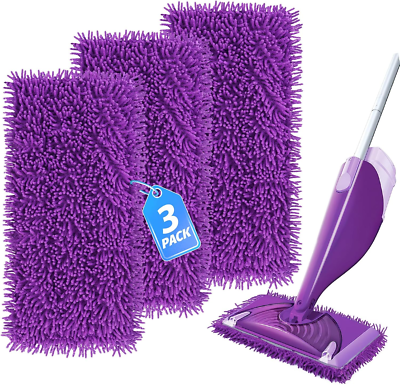 #ad #ad Reusable Wet Jet Pads for Swiffer 3 Pack for Deep Cleaning Floors $19.99