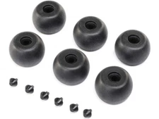 LOS264003 - Losi Lean Bar Wheels & Stops (6): PM-MX