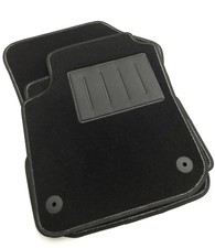 Tappetini BASIC in velluto nero per: Seat Mii hatchback (2011
