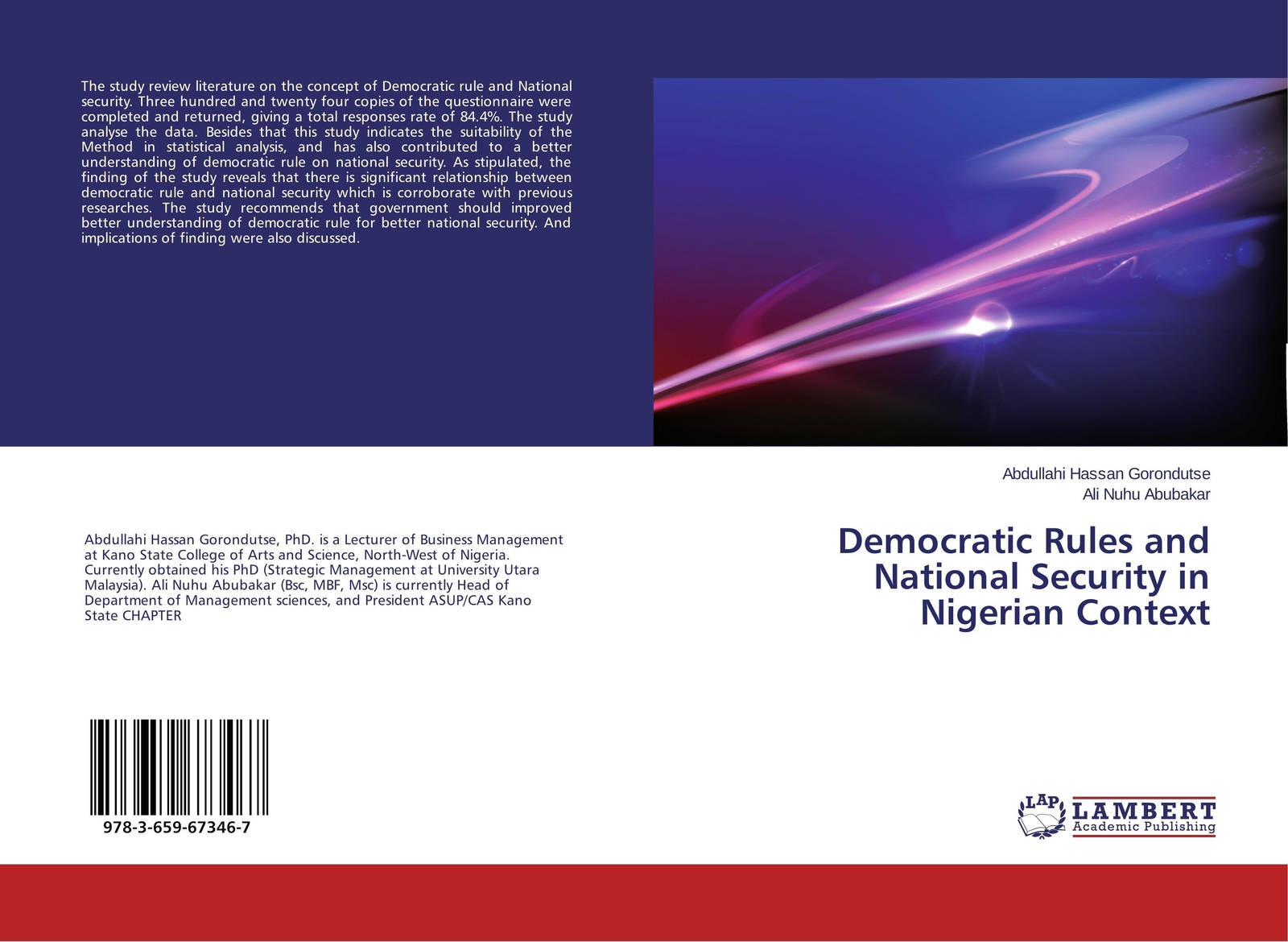 Thumbnail - Abdullahi Hassan Gorondutse (u. A.) | Democratic Rules And National