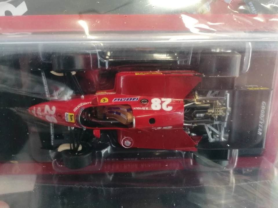 Ferrari 126 C3 - René Arnoux - 1983 - Le grandi Ferrari F1 1:24 nr 59 - Immagine 4 di 4