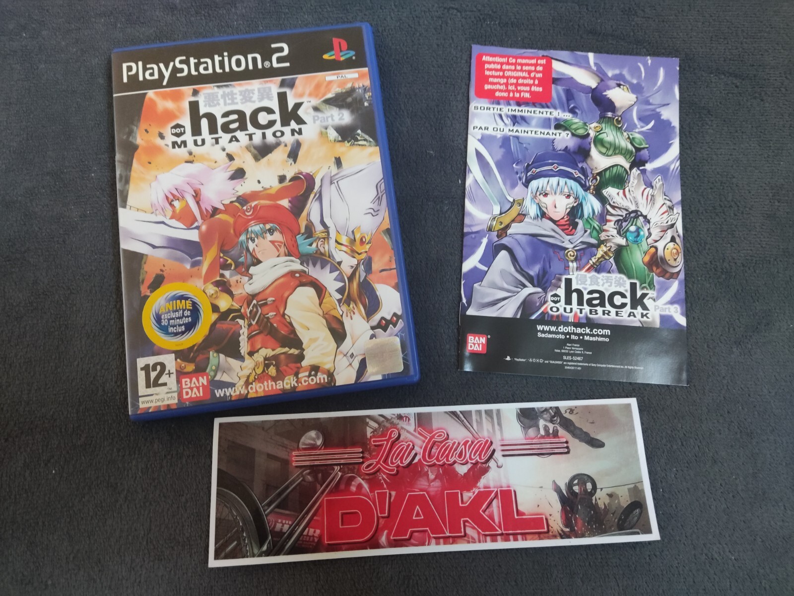 .Hack  / Mutation Part. 2 complet sur Playstation 2 - PS2 FR TTBE