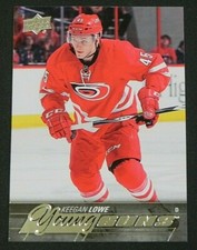 2015-16 15/16 Upper Deck UD Young Guns #246 Keegan Lowe Carolina Hurricanes 