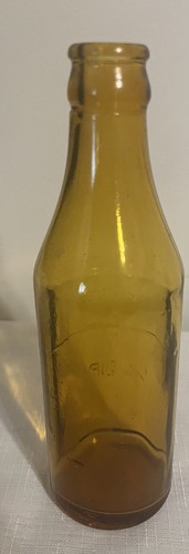 1 cup Amber Glass Apothecary Bottle 1 cup 1/2 Cup Measure Line