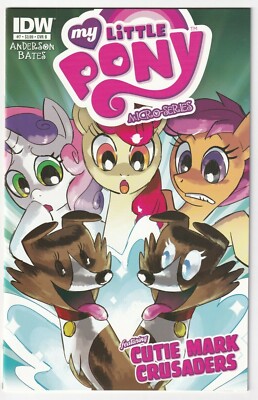My Little Pony Micro Series #7 B August 2013 IDW Cutie Mark Crusaders 