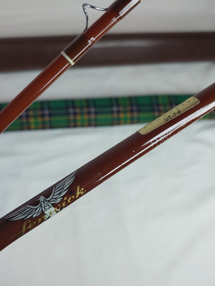 Fenwick flyrod FF807 8' 3 3/4 oz. aftma line no. 7 Factory