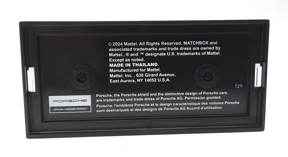 Matchbox Superfast Porsche 911 RSR white Leipzig Toy Fair 2024 Dinner. 1 of 250 - Image 4 of 4