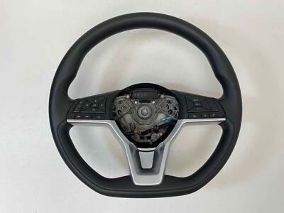 Fits 18 - 21 NISSAN LEAF Steering Driver Wheel w Cruise Control w/o Leather OEM