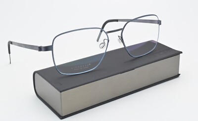 LINDBERG Brille 9621 56-17 T407 135 Col U16 Strip Titanium Seidenmatt Grau Eckig