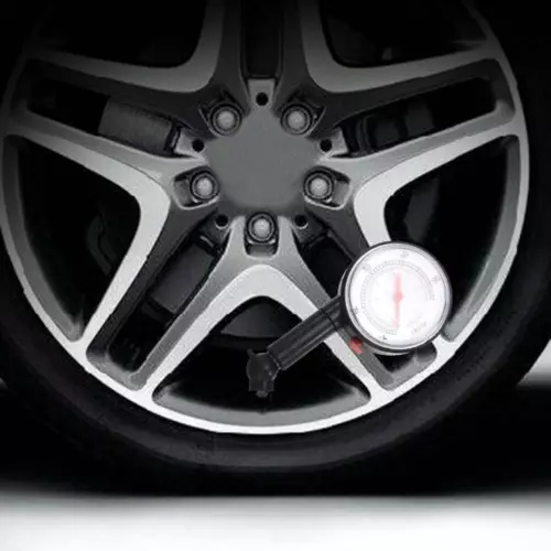 Car Auto Truck TIRE PRESSURE GAUGE PSI Dial Easy Read Air Chamber Readout Tester - Picture 7 of 10