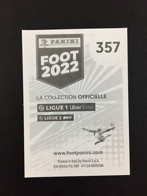 STICKER PANINI FOOT 2022 MESSI PARIS SG