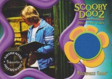 SCOOBY DOO 2 MONSTERS UNLEASHED FREDDIE PRINZE JR. AS FRED PIECEWORKS CARD PW-1