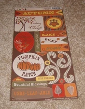 Moxxie Forever Fall Cardstock Sticker Sheet 