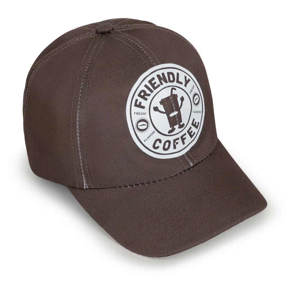 Disfraz de barista Dress Up America para adulto - Delantal y gorra de café verde Foto 4 de 4