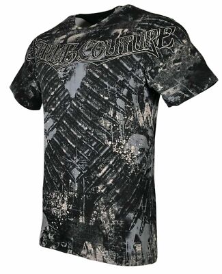 Xtreme Couture By Affliction T-Shirt Uomo Pentirsi Biker Tatuaggio S-5XL - Foto 5