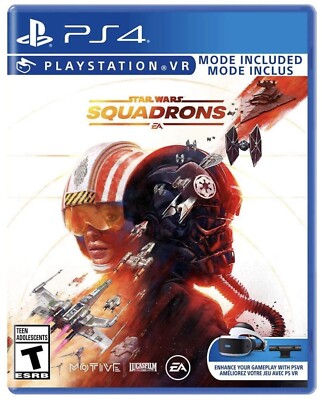 PlayStation 4 - Star Wars: Squadrons (BRAND NEW & Sealed) - VR Compatible PS4