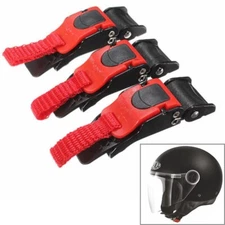 3X Motorcycle Helmet Speed Clip Quick Release Chin Strap Button Buckle Bike A821