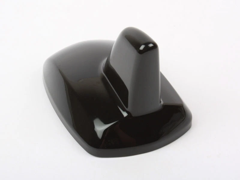 Antena ficticia aérea estática aleta de tiburón estilo Mercedes-Benz W212 pintada negra Foto 3 de 3