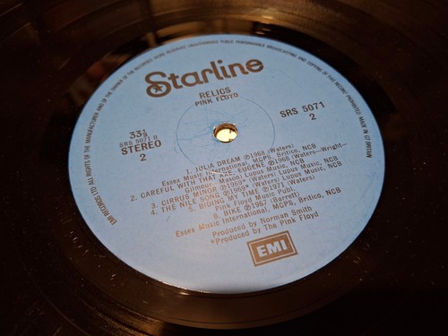 Pink Floyd - Relics LP Vinyl Record - SRS 5071 A1 - Picture 13 of 14