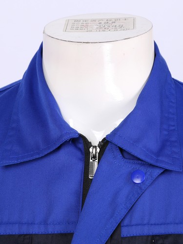 Herren Kurzarm Arbeitshemd Automechaniker Techniker Uniform Industriejacke - Bild 18 von 134