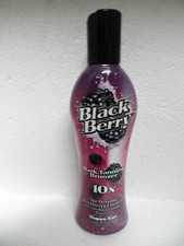 NEW BLACKBERRY 10X DARK BRONZER INDOOR  OUTDOOR TANNING LOTION BY SUPRE TAN