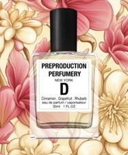 **Auténtico** Preproducción Perfumería D - Totalmente Nuevo Con Caja - 30ml