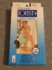 Women's Ultrasheer COMPRESSION Stockings Knee Highs 15-20 mmhg JOBST Closed NEW 