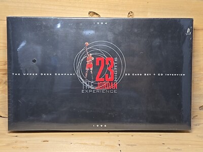 1996 Upper Deck The Jordan Experience 23 Nights Card & CD Set