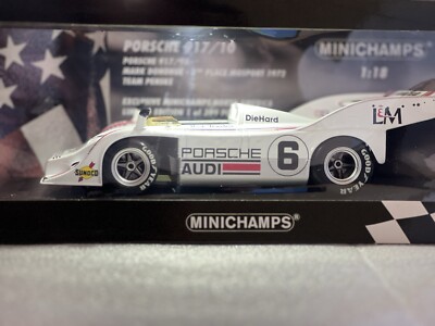 Extremely Rare 1972 Team Penske CanAm Porsche 917/10 #6 Mark Donohue 1:18