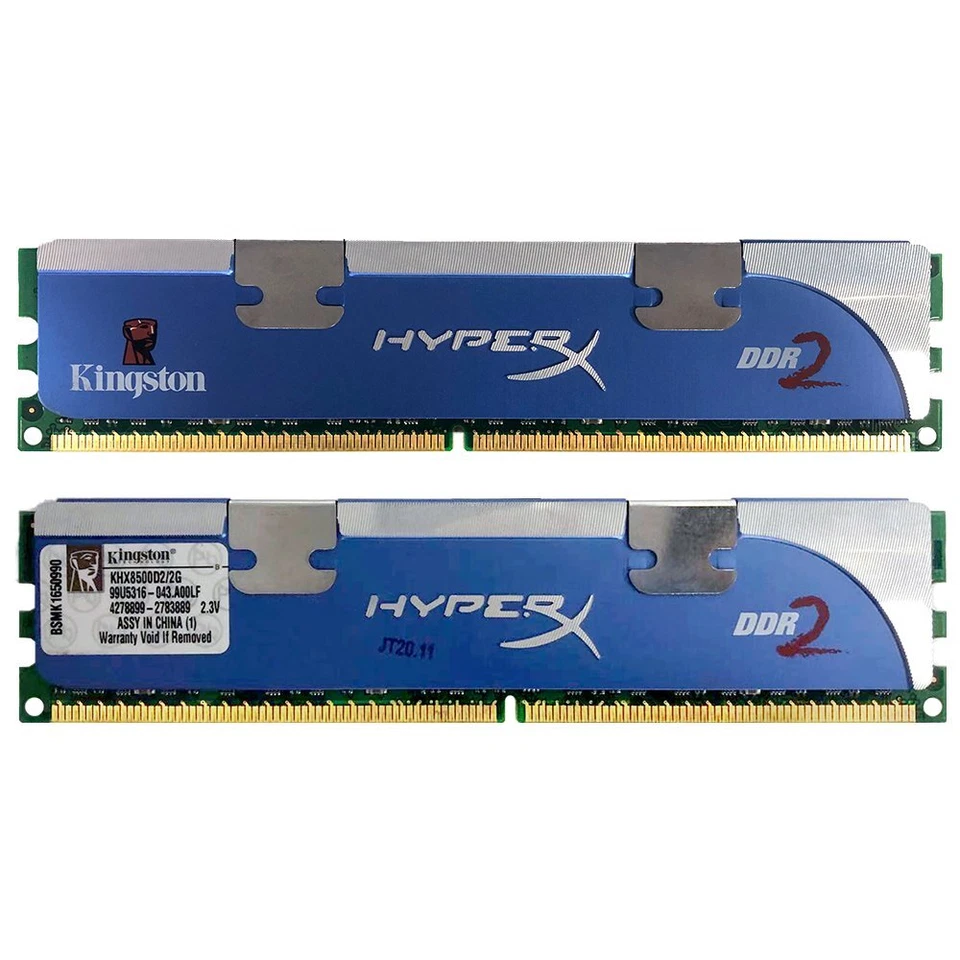 Kingston HyperX 8GB 4x 2GB KHX8500D2/2G PC2-8500 DDR2 1066MHz Desktop Memory BT - Image 4 of 4