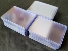 75 Top Loaders Standard Trading Card Protector Cases Good For Shipping 3" x 4"