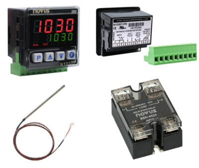 Timed PID Bundle | N1030T + 25A SSR + Typ K Thermoelement | 3 Jahre Garantie