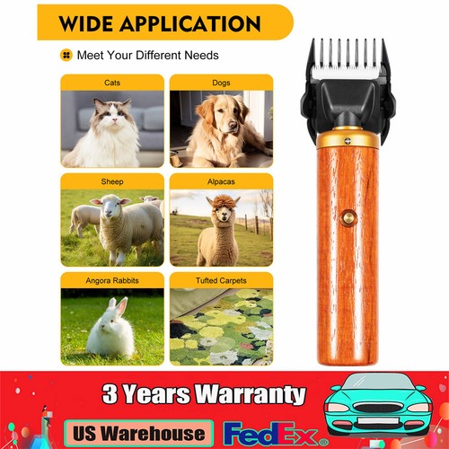 Electric Farm Shears Clippers Animal Shave Grooming Tool 7200Rpm NEW