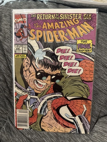 Amazing Spider-Man #339 1990 Marvel Comics Comic Book Newsstand